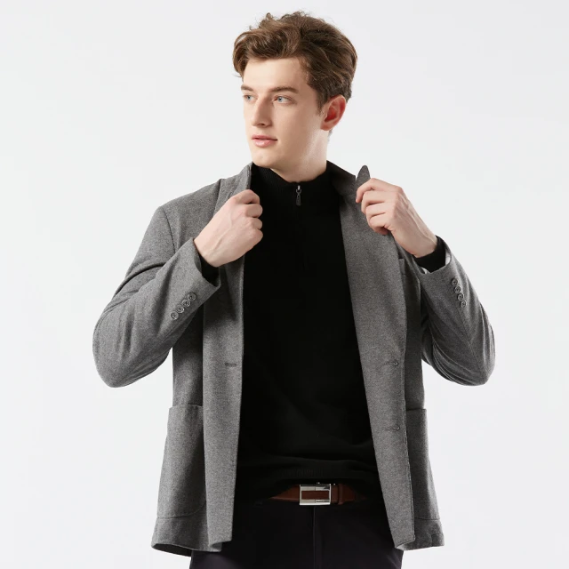 【ROBERTA諾貝達】 男裝 優質穿搭 品味非凡短袖線衫 HPI01-93灰 歷史價格詳細信息