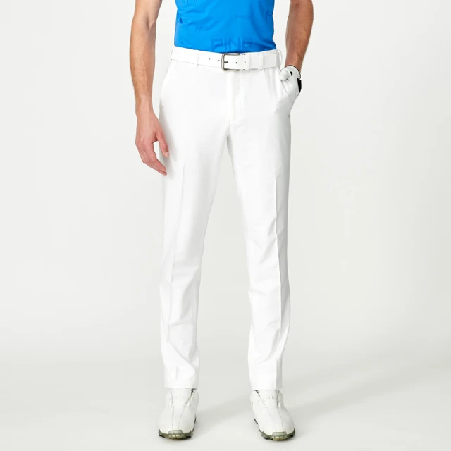 【PING】男款伸縮褲頭抗UV彈性平面休閒長褲(GOLF/高爾夫球褲/PE22131-88) 歷史價格詳細信息