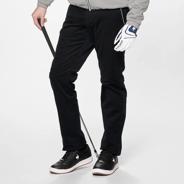 【LE COQ SPORTIF 公雞】高爾夫系列 男款黑色手繪感字母輕量運動短袖POLO衫 QGS2T211 歷史價格詳細信息