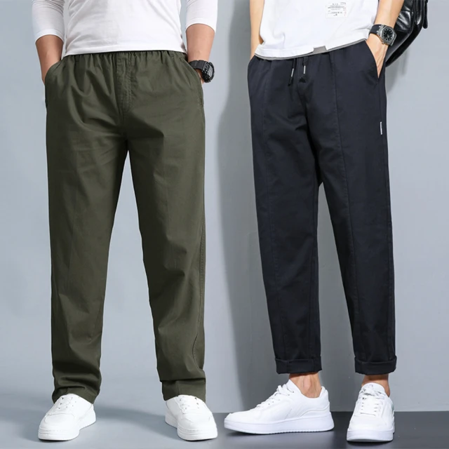 NEW FORCE 基本色系修身顯瘦闊腿長褲-2色可選 歷史價格詳細信息