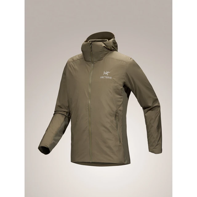 【ARCTERYX 始祖鳥】男 Atom SL 超輕抗水耐磨纖維連帽保暖外套(僅269g) X000005409-26889 龍紋綠 歷史價格詳細信息