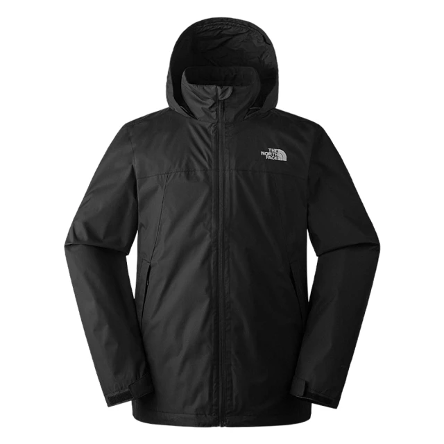 The North Face M 男防水透氣保暖連帽三合一外套-灰-NF0A81QS0C5 歷史價格詳細信息
