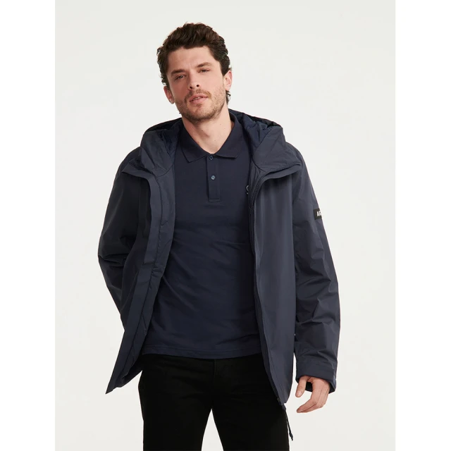 【AIGLE】男 MTD 防水透氣外套AG-FAV10A182 深灰藍(男外套 防水透氣外套 風衣) 歷史價格詳細信息