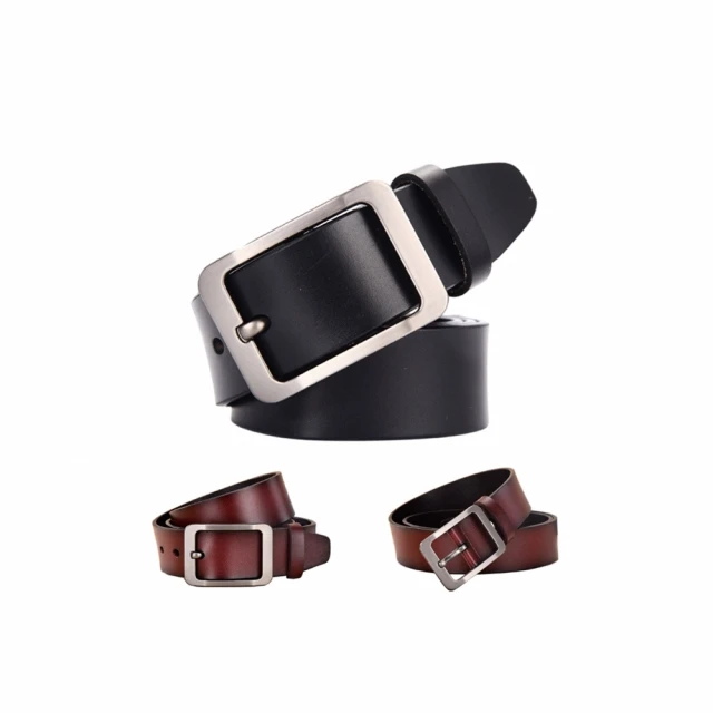 【玩皮工坊】牛皮帶寬3.3CM男士針釦皮帶LL185 歷史價格詳細信息