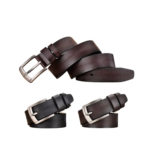 【玩皮工坊】牛皮帶寬3.3CM男士針釦皮帶LL185 歷史價格詳細信息