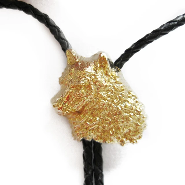 【米蘭精品】雙12 Bolo tie波洛領帶(鍍古銀牛頭造型美式領帶男配件74gx39) 歷史價格詳細信息