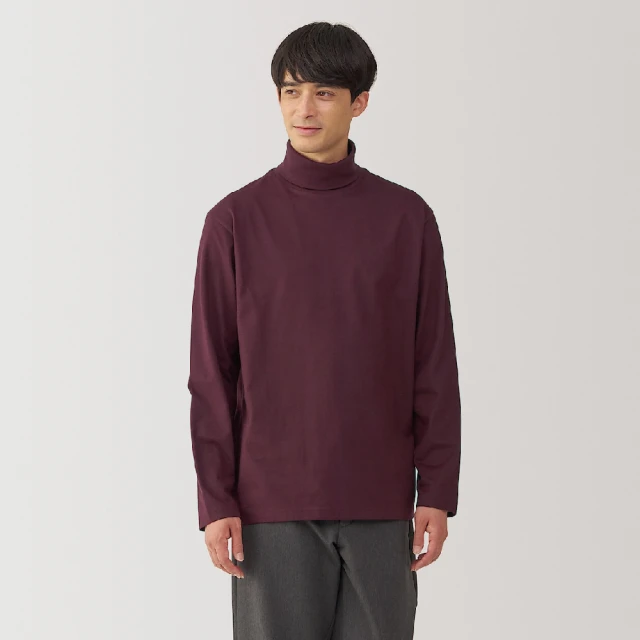 【MUJI 無印良品】男起毛半高領長袖T恤(共6色) 歷史價格詳細信息