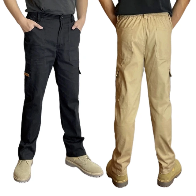 【WOLF WALKERS】彈性伸縮工作褲 加深加大口袋 工作長褲 棉 四季款(高彈力 耐磨 透氣 抗撕裂 防刀割) 歷史價格詳細信息