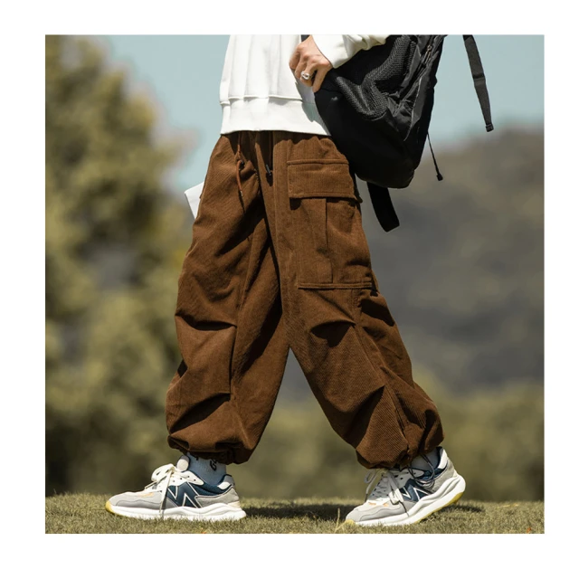 燈芯絨褲 日系工裝口袋設計 寬鬆休閒褲【TJK2232】現貨＋預購 Doppler 歷史價格詳細信息