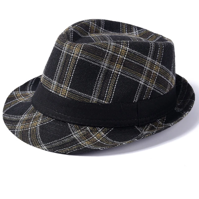 【AnnaSofia】紳士帽爵士帽禮帽-絨面革帶英倫格 現貨(黑灰系) 歷史價格詳細信息