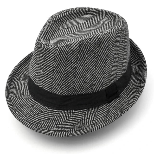 【AnnaSofia】紳士帽爵士帽禮帽-絨面革帶英倫格 現貨(黑灰系) 歷史價格詳細信息