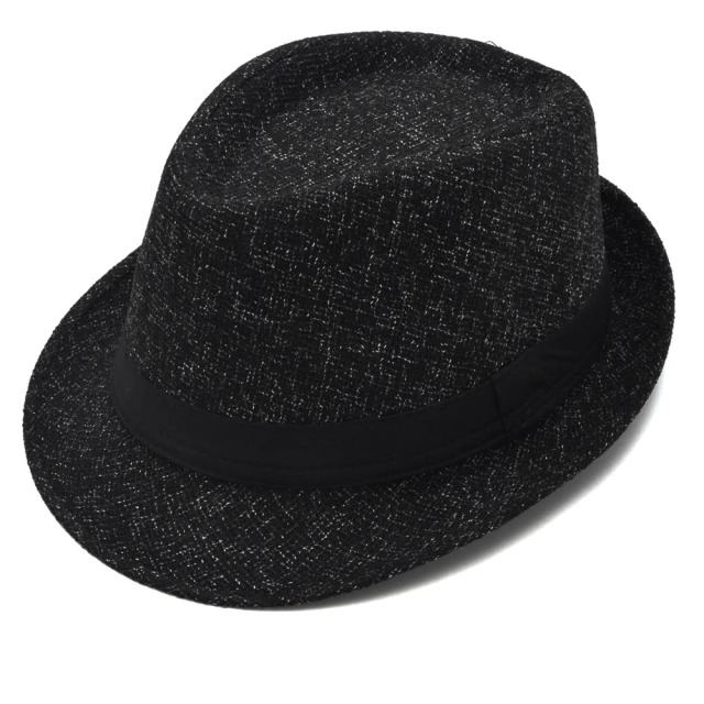 【AnnaSofia】紳士帽爵士帽禮帽-絨面革帶英倫格 現貨(黑灰系) 歷史價格詳細信息