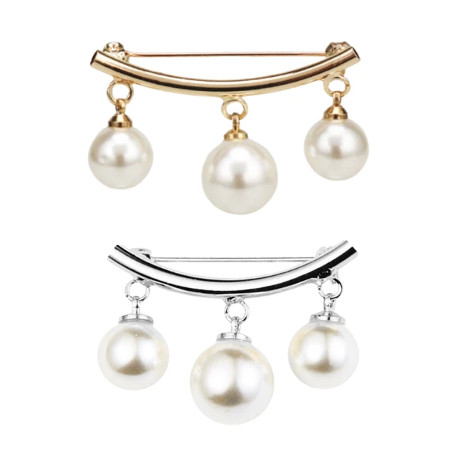 別針 胸針 珍珠圍巾扣絲巾扣環夾高檔女國航披肩扣日韓簡約百搭胸針配飾兩用 衣服配飾-寶島百貨 歷史價格詳細信息