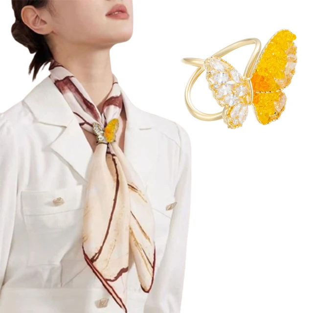 【Angel】蝴蝶紛飛水鑽戒指(白金色玫瑰金兩色可選) 歷史價格詳細信息