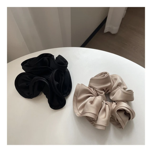 大腸髮圈【法式慵懶奶茶色】韓國髮圈 質感髮圈 斜紋 大腸髮束 素色髮圈  馬尾髮圈 黑色髮圈 可愛髮圈 造型髮圈CHIS 歷史價格詳細信息