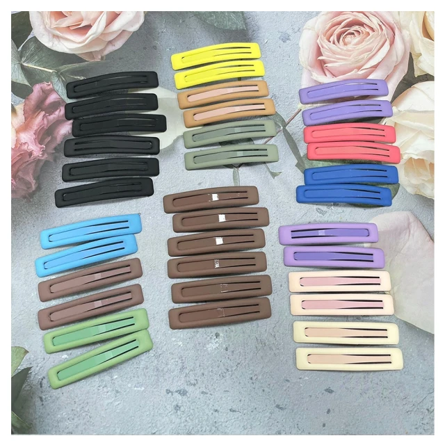 【卡樂熊】基本磨砂鏤空3入組造型髮夾/抓夾(三色) 歷史價格詳細信息