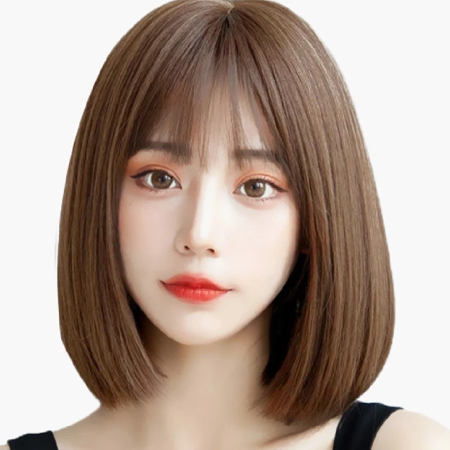 假髮女短髮女士短直髮整頂中老年媽媽真髮輕薄款圓臉卷髮型蓬鬆全頭taoHT3012 歷史價格詳細信息