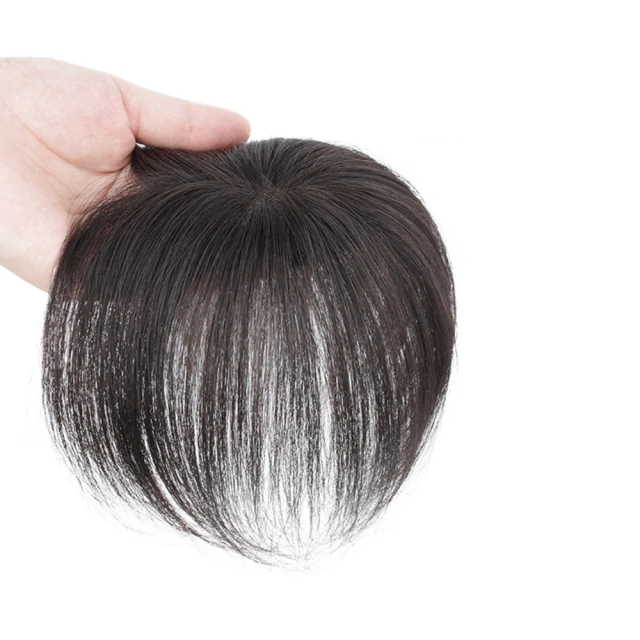 【巴黎精品】真髮髮片(頭頂補髮8*12cm自然女假髮2色a1fn18) 歷史價格詳細信息