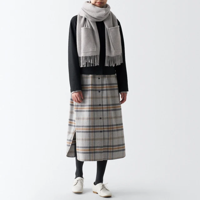 【MUJI 無印良品】羊毛圍巾(共5色) 歷史價格詳細信息