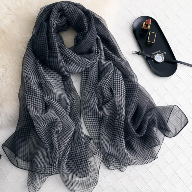 【AnnaSofia】仿蠶絲大尺寸披肩雪紡絲巾圍巾-歆灑銀杏 現貨(綠系) 歷史價格詳細信息