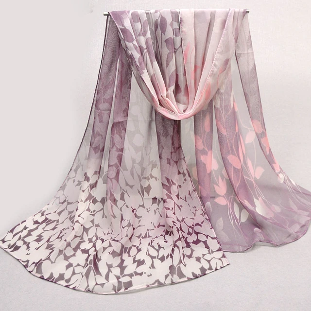 【AnnaSofia】仿蠶絲大尺寸披肩雪紡絲巾圍巾-歆灑銀杏 現貨(綠系) 歷史價格詳細信息