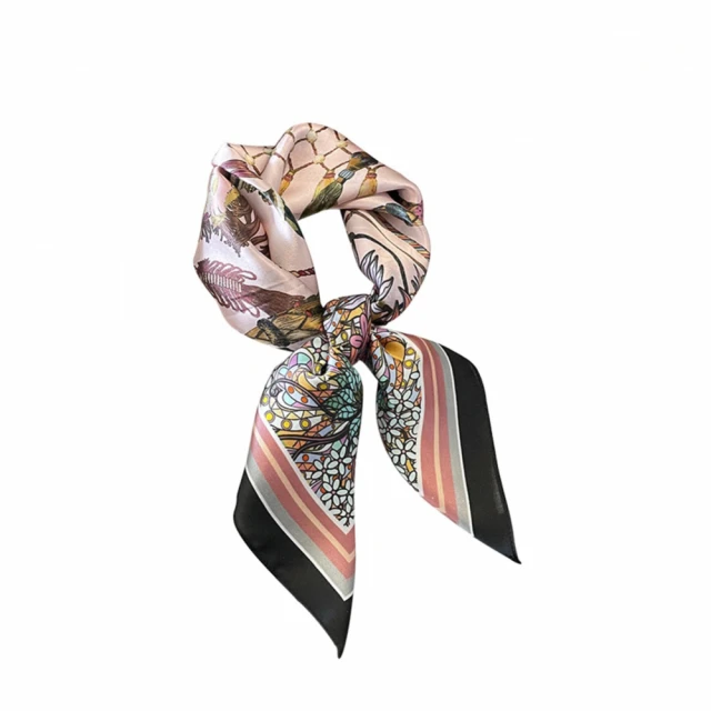 【Jun Jun】蠶絲方巾 絲巾 領巾 65x65cm(佩斯利  2色選) 歷史價格詳細信息