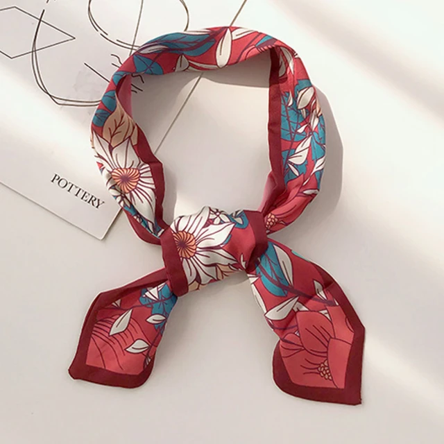 【AnnaSofia】仿絲領巾絲巾圍巾-色塊交織紋斜角 窄版緞面 現貨(橘黃咖系) 歷史價格詳細信息