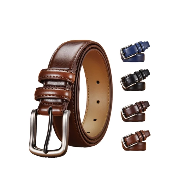 【玩皮工坊】牛皮帶寬3.3CM男士針釦皮帶LL185 歷史價格詳細信息