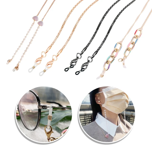 【口罩繩】多功能串珠口罩項鍊 (紫色) 歷史價格詳細信息