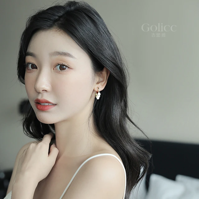 【Golicc】耳環 簡約 亮片(聖誕節 飾品 耳釘 耳飾 耳墜 禮物 滿額贈) 歷史價格詳細信息