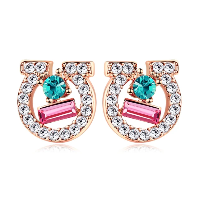 【新品】施華洛世奇元素 GEMA 耳環 女 氣質 高級感 花朵造型禮物 歷史價格詳細信息