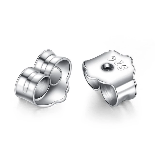 【Emi 艾迷】高級訂製耳堵 5對入 金色銀色 金屬軟墊耳針耳環耳堵 歷史價格詳細信息