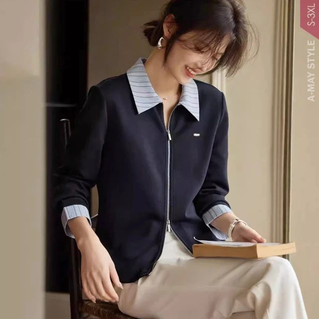 【Amay Style 艾美時尚】上衣 中大尺碼女裝 防曬 中長版韓系設計慵懶風顯瘦長袖襯衫。S-2XL(4色.預購) 歷史價格詳細信息