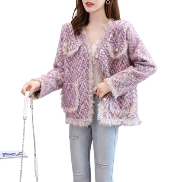 【BBHONEY】氣質小香風百搭休閒西裝外套(網美必備款) 歷史價格詳細信息