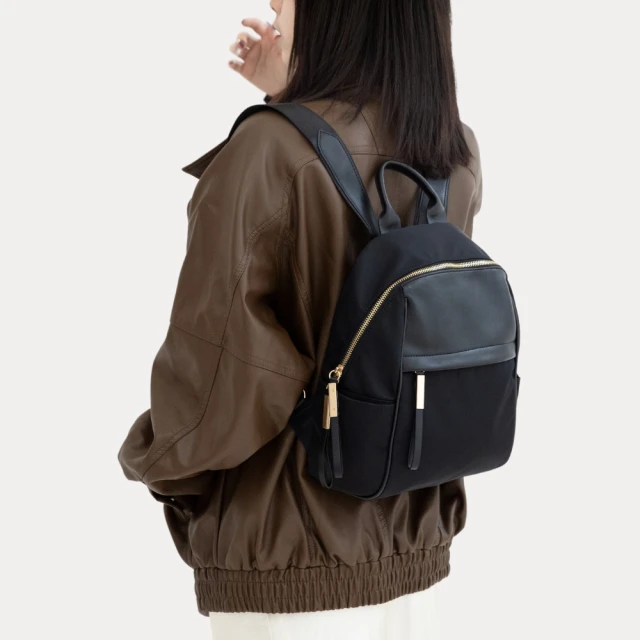 MYMY 英倫風後背包 (休閒簡約/減壓背帶/菱格紋/防潑水/大容量) 歷史價格詳細信息