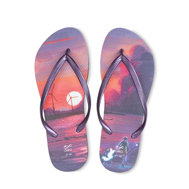 【QWQ】女款 夾腳拖 露台上的波麗 火之國 防滑防水 室外拖鞋 人字拖 雨鞋 MIT(AIPL) 歷史價格詳細信息