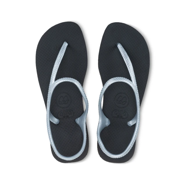 【QWQ】綁帶羅馬涼鞋-Elegant交叉露趾涼拖鞋-防滑防水雨鞋-曜石黑-灰鞋帶 MIT(GGAA) 歷史價格詳細信息