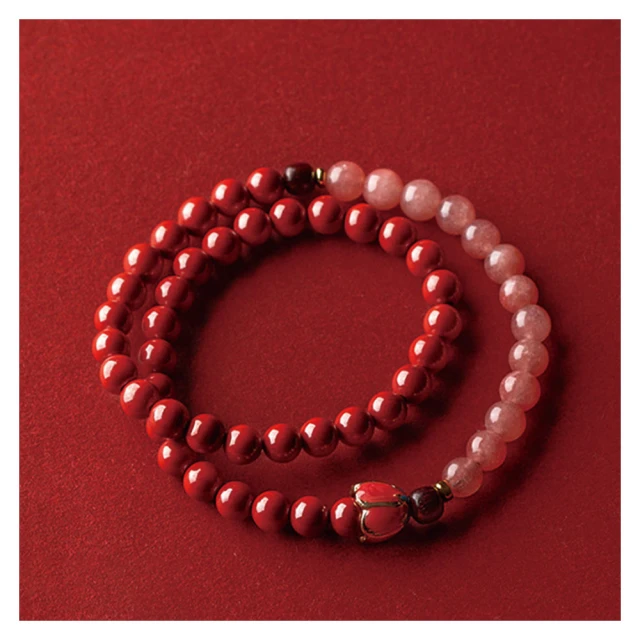【my stere 我的時尚秘境】新款現貨-草莓晶貔貅招財旺桃花手環(招桃花旺財運   精巧手鐲設計) 歷史價格詳細信息