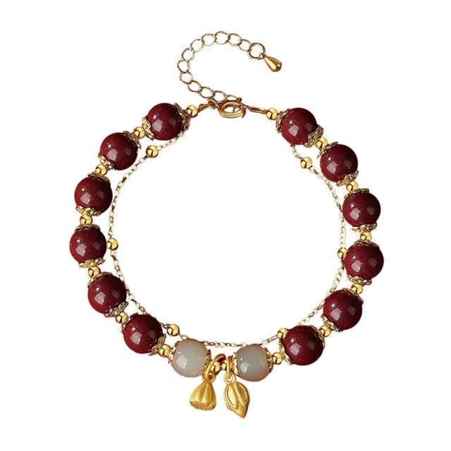 【my stere 我的時尚秘境】新款現貨-草莓晶貔貅招財旺桃花手環(招桃花旺財運   精巧手鐲設計) 歷史價格詳細信息