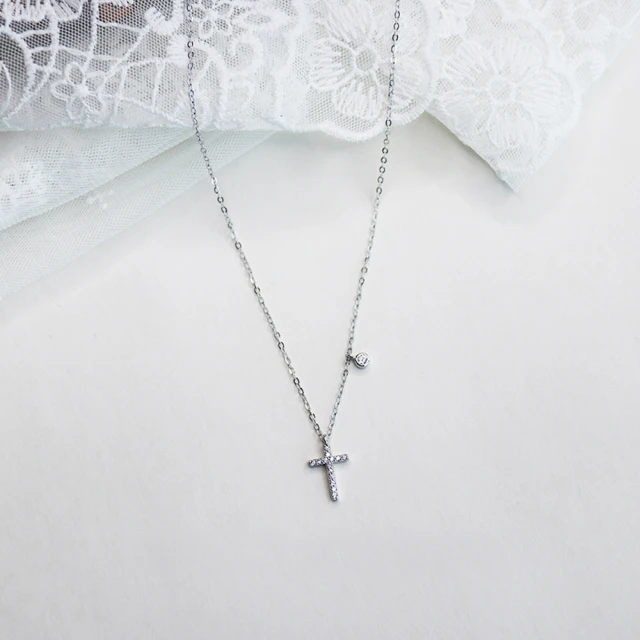 【my stere 我的時尚秘境】現貨-925銀-氣質經典十字架造型項鍊/鎖骨鍊(十字架 鎖骨鍊  交換禮物) 價格比較,價格查詢,歷史價格詳細信息