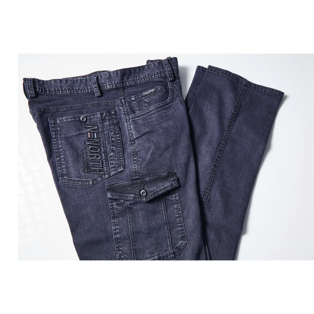 【NST JEANS】炭灰 斜口袋彈性牛仔褲-中腰直筒 男 台製 大尺碼(398-66860) 歷史價格詳細信息