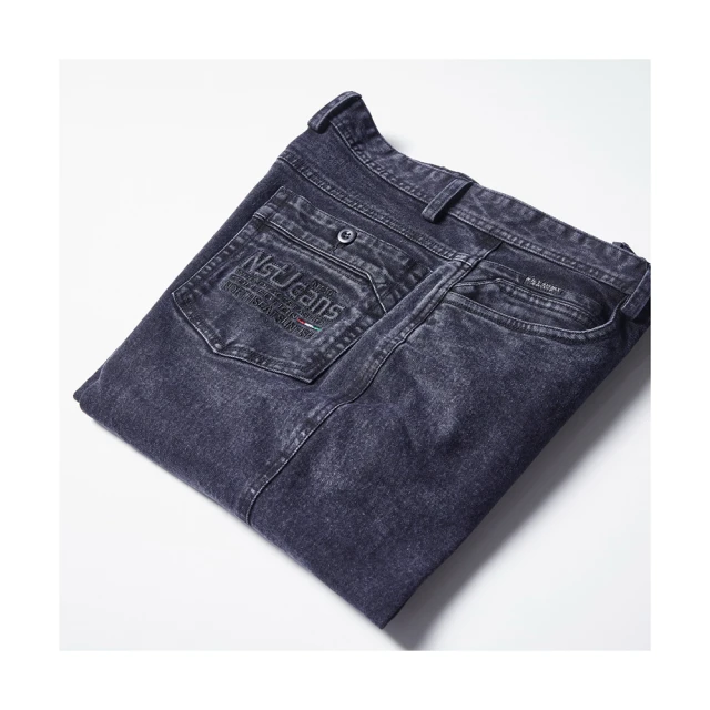 【NST JEANS】炭灰 斜口袋彈性牛仔褲-中腰直筒 男 台製 大尺碼(398-66860) 歷史價格詳細信息