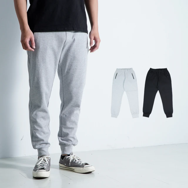 【NoMorre】長褲 棉褲 運動 休閒 束口 運動褲 親膚純棉 基本款 台灣現貨 2色 M-2L #5671 歷史價格詳細信息