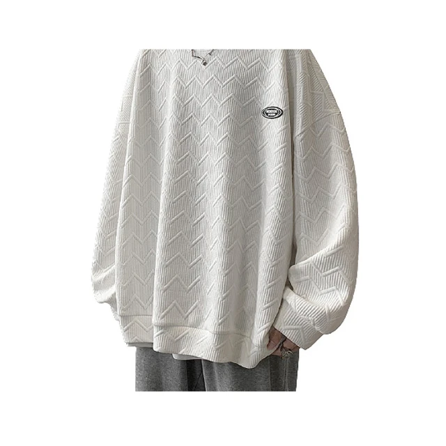 新款韓版慵懶風設計感口袋加絨加厚寬松中長款衛衣女-餘登米女裝 歷史價格詳細信息