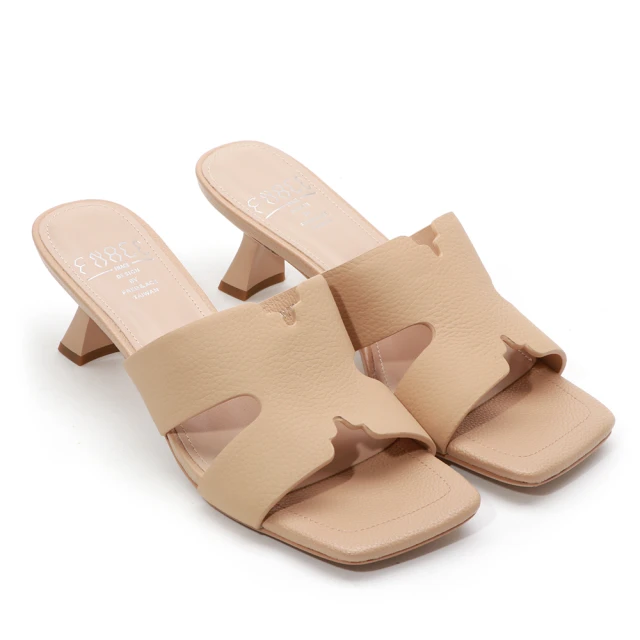 【FNACE】愛馬仕風格H跟拖(杏色) 價格比較,價格查詢,歷史價格詳細信息