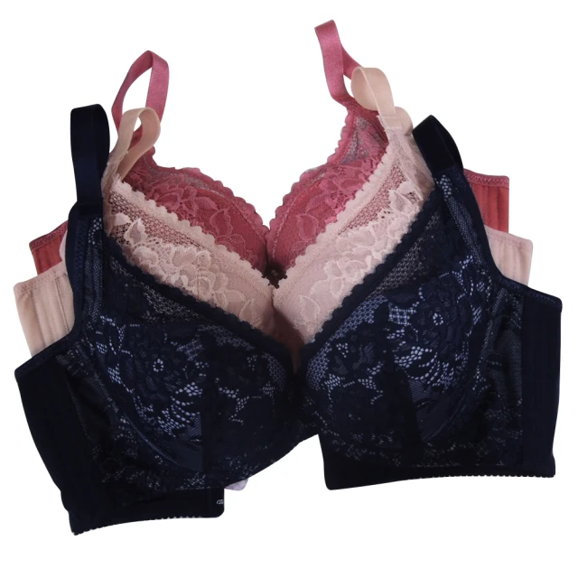 【魔莉莎】3套組 台灣製日落之花涼感集中高脅邊防副乳水餃口袋設計機能內衣(S32) 歷史價格詳細信息