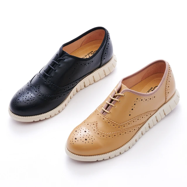 G.Ms. MIT極輕量-牛皮釉彩格紋莫卡辛休閒鞋-寶藍 歷史價格詳細信息