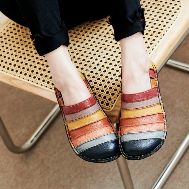 G.Ms. 全牛真皮三角側釦粗跟踝靴-杏色 歷史價格詳細信息