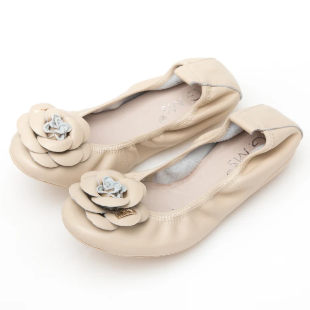 【G.Ms.】經典山茶花‧柔軟彎折厚底坡跟牛皮娃娃鞋‧熱情紅36碼 歷史價格詳細信息