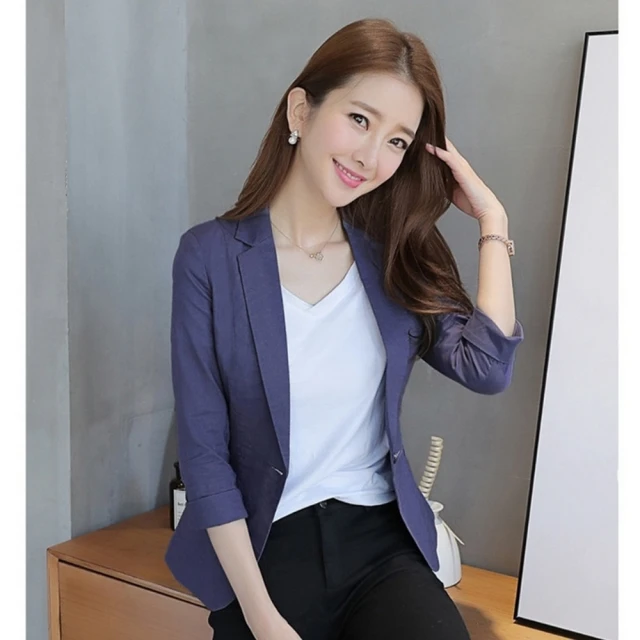 【BRIGA SING1806】BRIGA SING1806設計師款時尚洋氣百搭修身短款小香風西裝外套(SING1806) 歷史價格詳細信息